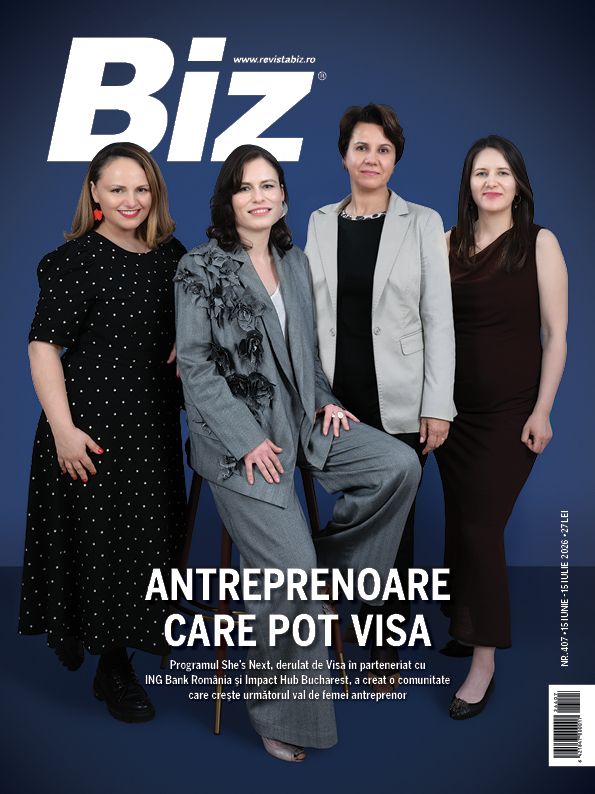 revista Biz cover iulia suciu ZenVita